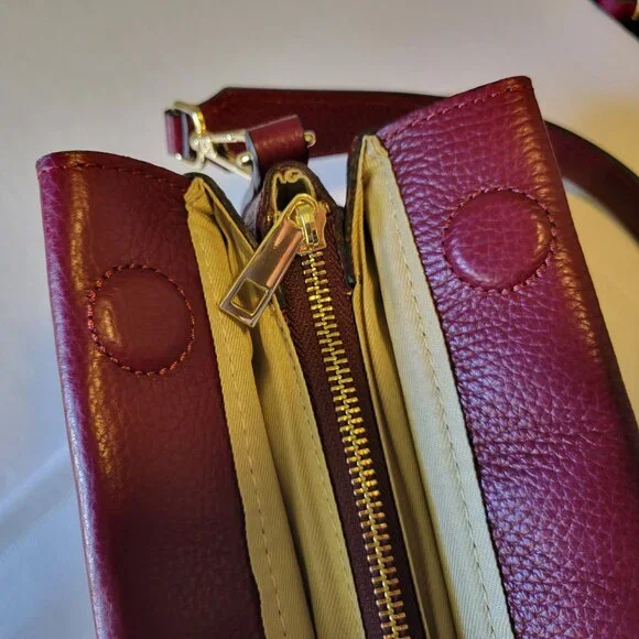 NWT [Roberta Firenze] Handmade in Italy Leather Vale Bag - Picture 12 of 15